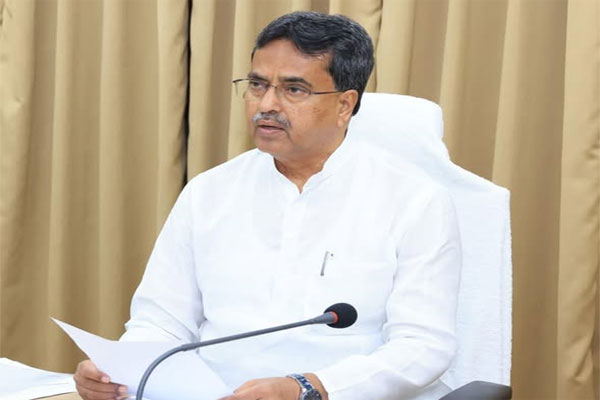 Tripura CM Manik Saha and Union Minister C.R. Patil during virtual MoU signing for Jal Jeevan Mission 2.0