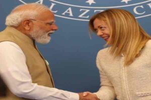 PM Narendra Modi presented Assam Muga silk and Manipur Shirui Lily stole to Giorgia Meloni during Italy visit highlighting Northeast products in cultural diplomacy