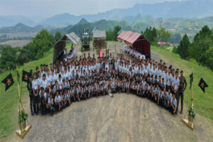 Assam Rifles outreach initiatives in Manipur (AI enhanced image)