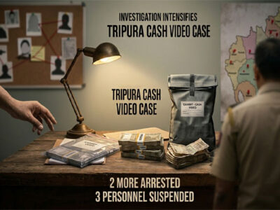 Dhalai Viral Cash Video Update: Probe Expands as Two More Arrested