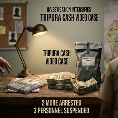 Dhalai Viral Cash Video Update: Probe Expands as Two More Arrested