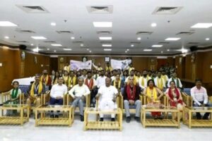 Haryana delegates visited Lok Bhawan and other places in Tripura during Yuva Sangam Phase VI programme