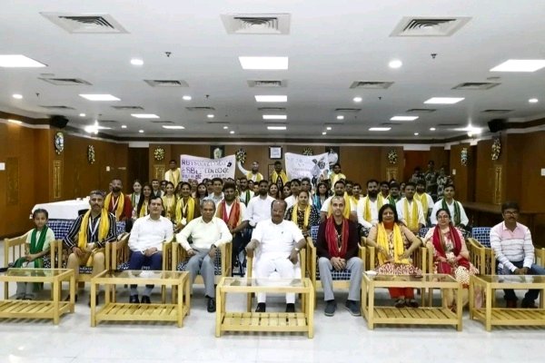 Haryana delegates visited Lok Bhawan and other places in Tripura during Yuva Sangam Phase VI programme