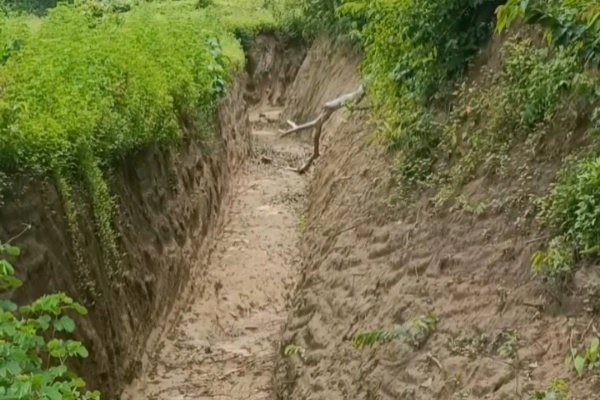 Solar fencing and Elephant Proof Trench installed in Teliamura to prevent wild elephant attacks in Tripura