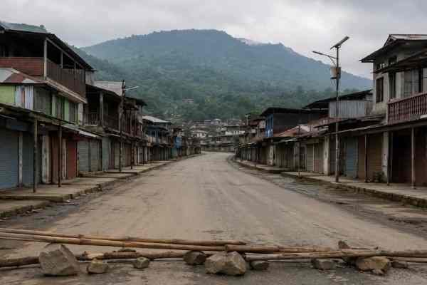 Shutdown extended in Kuki-Zo inhabited areas of Manipur