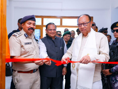 De-Stressing the Force: Manipur CM Opens Yoga & Aerobics Centres at Police HQ