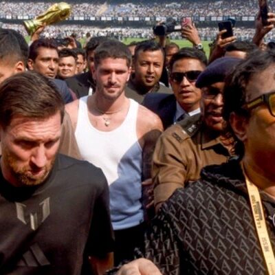 Did Security Fail Messi in Kolkata? Organiser Names Ex-Minister, Ex-DGP