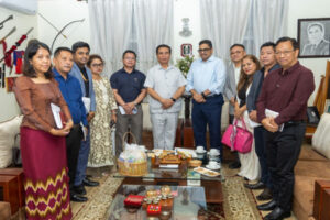 Mizoram CM Lalduhoma on Monday urged the Centre to streamline the 10% GBS mechanism during a meeting with Sanjay Jaju in Aizawl. 