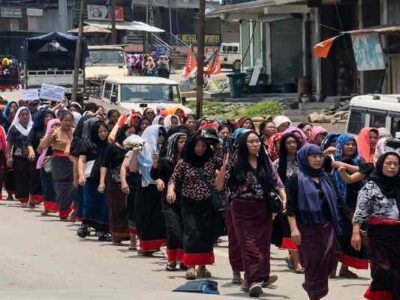 Missing Naga men search operations Face Blockade in Kangpokpi