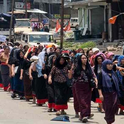 Missing Naga men search operations Face Blockade in Kangpokpi