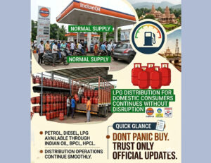 Fuel station in Tripura operating normally amid stable petrol, diesel and LPG supply