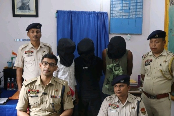 South Tripura Police officers interacted with the media on May 21, 2026 and narrated investigation into organised cattle theft case in Belonia using digital surveillance tools