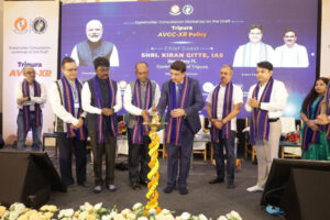 Tripura Government stakeholder consultation on draft AVGC-XR Policy in Agartala with officials and industry experts