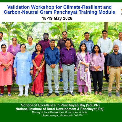 Nagaland University Professor Joins Climate Governance Workshop