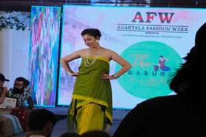 Young fashion models and designers showcased collections at Agartala Fashion Week (AFW) Season 2 in The Agartala Pavilion, Tripura