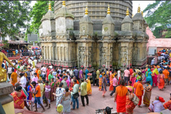 Ambubachi Mela 2026 devotees gathering at Kamakhya Temple in Guwahati to provide religious tourism festival a big boost