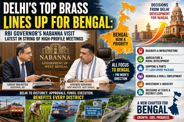 West Bengal to get ₹700 crore Amul plant today and RBI Governor Sanjay Malhotra Nabanna called on CM today