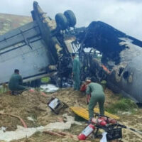 IAF AN-32 Aircraft Catches Fire After Landing at Jorhat Airbase