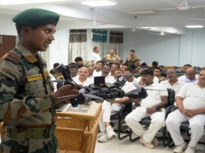 Assam Rifles Boosts Drone Security Preparedness at Agartala Airport