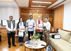 Assam Chief Secretary Dr. Ravi Kota with UK delegation in Guwahati on clean energy, AI and infrastructure cooperation 