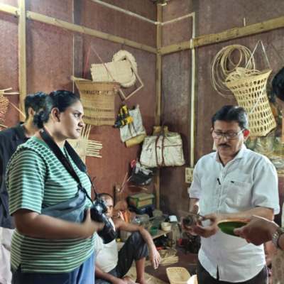 Kerala Architecture Students Explore Tripura Bamboo Potential