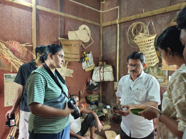 Kerala Architecture Students Explore Tripura Bamboo Potential
