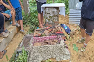 Relocation of graves in Tlaksih village of Jampui Hills continue amidst ongoing landslide crisis allegedly linked to NH44A project in Tripura