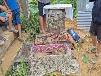 Tlaksih Village Exhumes Two More Graves as Landslide Crisis Deepens