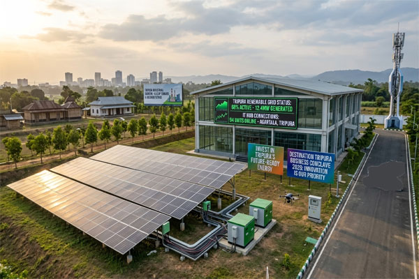Tripura green technology and digital economy (AI generated representative Pic)