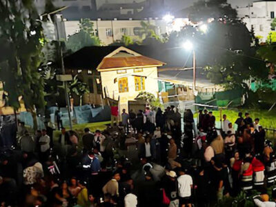 Chaos Outside JNIMS Mortuary in Manipur After Six Naga Bodies Arrive
