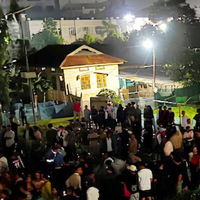 Chaos Outside JNIMS Mortuary in Manipur After Six Naga Bodies Arrive