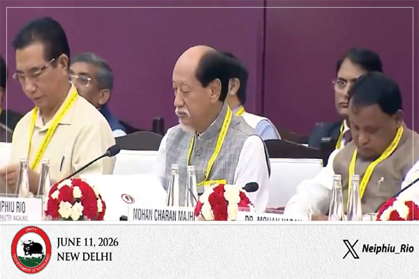 Nagaland Chief Minister Neiphiu Rio highlighted SDG-5 gender equality and development initiatives at NITI Aayog Governing Council meeting