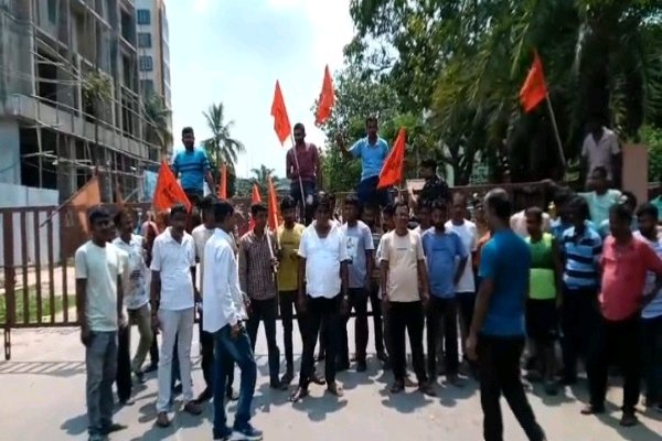 Nagerjala Motor Stand in Agartala after transport workers clash highlights organizational tensions in BJP.