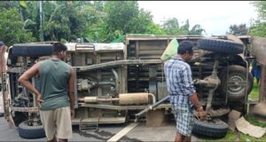 One person remains in critical condition among 4 injured in Bishramganj road accident