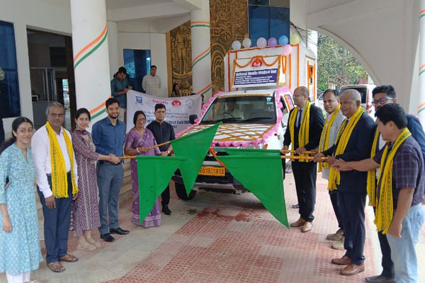 Mobile Medical Unit to provide healthcare services to rural residents in Khowai district of Tripura launched.