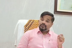 Tripura Tourism Minister Sushanta Chowdhury announcing Cabinet decision on AGMC and GB Hospital doctors’ private practice policy in Agartala.