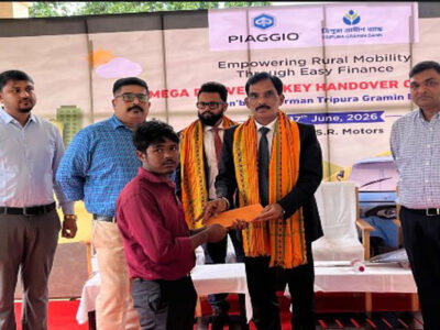 Tripura Gramin Bank & Piaggio Partner to Empower Rural Entrepreneurs