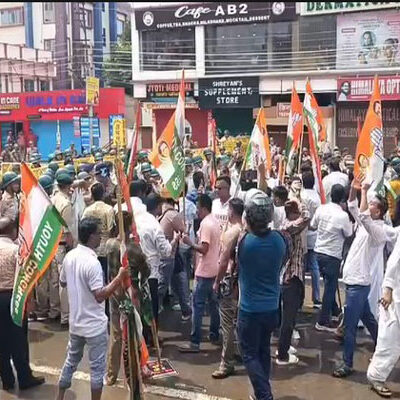 Tripura Youth Congress Protest: NEET Leak Probe, Price Rise Control and Jobs Top Demands