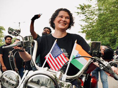 Joy-Freedom Ride Motorcycle Rally Honors Decades of US-India Security Cooperation