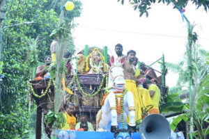 Sri Sri Veeramma Kali Maa Temple Melaghar Tripura is gearing up for annual religious festival.