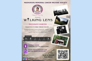 Walking Lens 3rd Edition Agartala photography exhibition for cancer awareness by Madhurupa Memorial Cancer Welfare Society