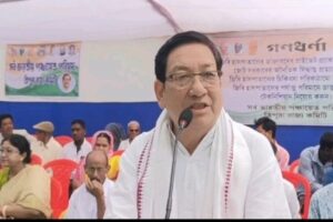Birjit Sinha protest private practice ban Agartala