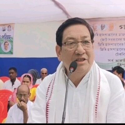 GB Hospital Private Practice Ban: Birjit Trains Guns At Govt During Agartala Protest