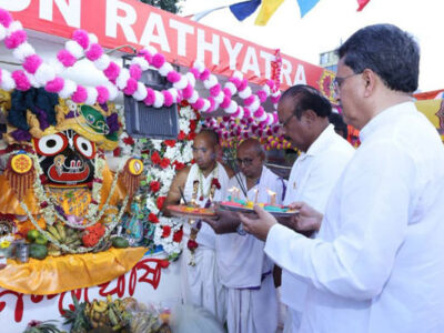 Thousands Join ISKCON Rath Yatra in Agartala