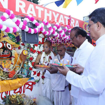 Thousands Join ISKCON Rath Yatra in Agartala