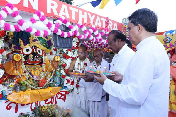 ISKCON Rath Yatra in Agartala