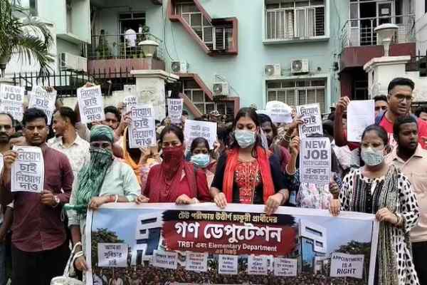 Tripura TET protest