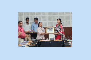 Three community members resource persons of the Dasda BPMU were felicitated.