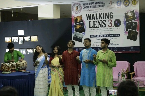 Walking Lens 3.0 ends in Agartala as MMCWS launches an online photo e-auction to raise funds for cancer patients.