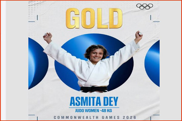 Tripura Asmita CWG 2026 Judo Gold
